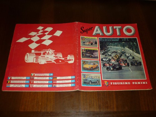 Album figurine super auto - album,