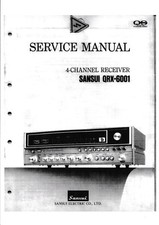Manuale Di Servizio Per Sansui QRX-6001