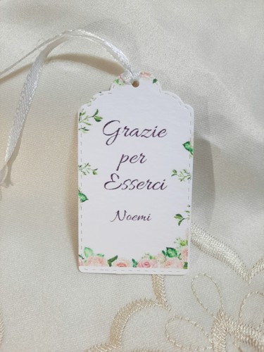 Tag segnaposto ringraziamento - tag,
