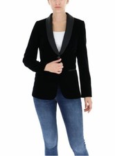 Blazer tuxedo in velluto e