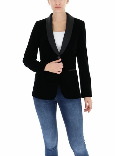 Blazer tuxedo velluto e - velluto,