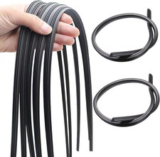 Parabrezza in Gomma Di Ricambio per Tergicristallo,2 Pezzi Gomma Universale per 