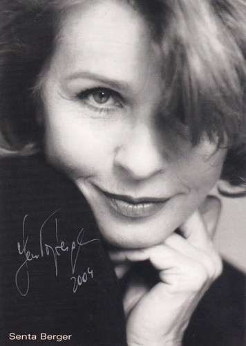 Autografo senta berger - -,