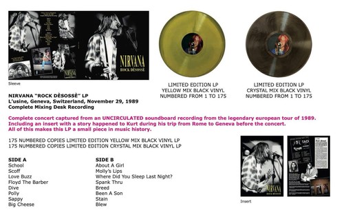 Nirvana rock dossier - rock, l'usine
