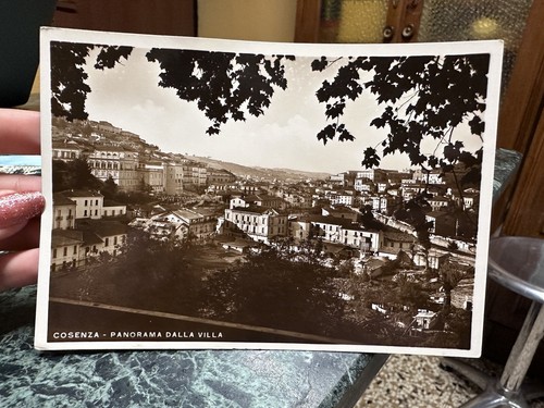 Cartolina cosenza panorama - cosenza,