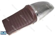 Cuscino Sedile Marrone Scuro Con Base Pan Per Bici Benelli Mojave Cafe Racer ...