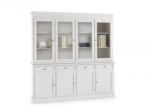 Credenza cristalliera laccata - credenza,