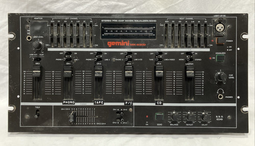 Gemini 6300 stereo preamp - mx-6300,