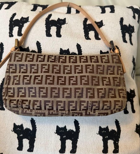 Borsa tracolla fendi zucca - a,
