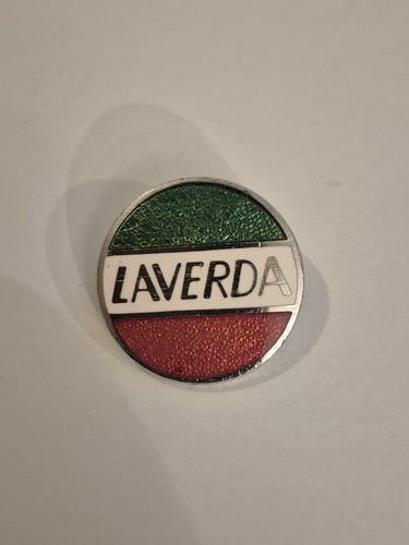 Vintage laverda motorcycle pin - vintage,
