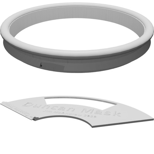 Maschera duncan collimazione - maschera,