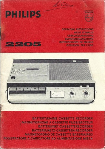 Philips 2205 operating - 2205,