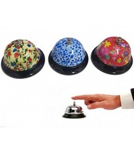 Campanello Da Banco O Tavolo Floreale Per Hotel Reception Ristorante Negozio Cuc