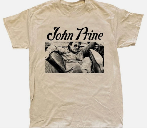 Shirt uomo john prine - t-shirt, album