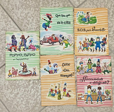 COLLANA MEG RACCONTI PER BAMBINI,5 VOLUMETTI/LIBRETTI ILLUSTRATI,ED.CAPITOL 1971