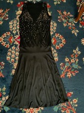 Abito da sera Patrizia Pepe, retrò anni ‘20, paillettes, nero come nuovo 42 IT