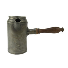 Antica brocca/cacao in peltro