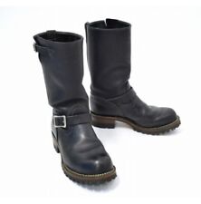 New Black Leather High Ankle