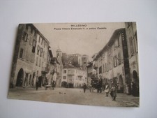 Savona - Millesimo Piazza V. Emanuele II e antico Castello + calesse -  sp f. p.