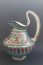 1944 Maiolica Ceramica Lustro F.A.M.A Brocca Boccale  Ascoli Piceno Matricardi