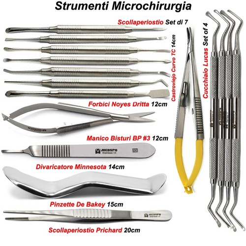 Strumenti chirurgici kit micro - strumenti,