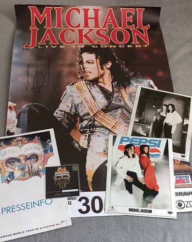 Michael jackson rare signed - rare,