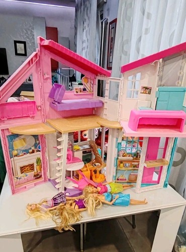 Mattel casa barbie rosa più - barbie,