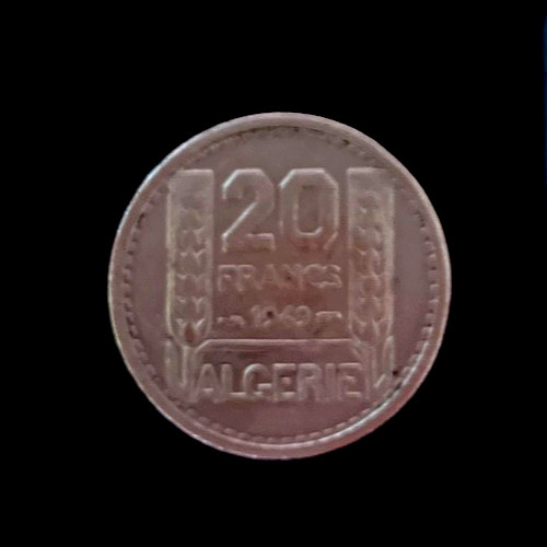 Algeria 20 franchi - 🇩🇿,