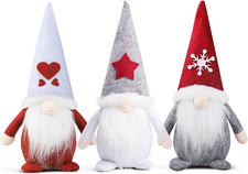3 Pezzi Gnomo Di Natale