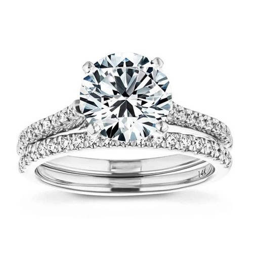 Anello sposa rotondo semi - anello,