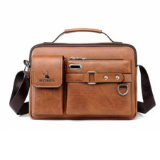 Sac bandoulière homme en cuir