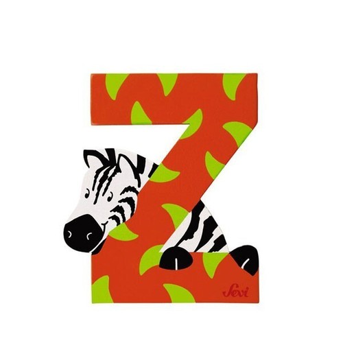 Sevi lettera arancio zebra - arancio-,