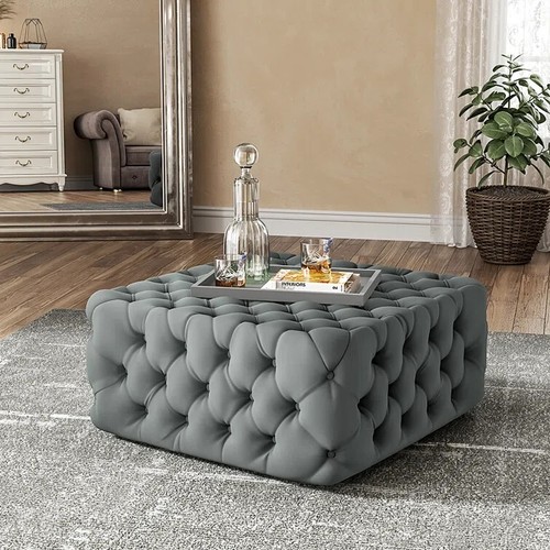 Lusso chesterfield poggiapiedi - lusso,