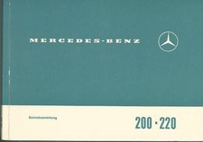 Mercedes 200 220 manuale - 200, 220/8