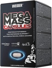 Mega Mass Capsules Weider 120 capsule (234,07 EUR/1000 g)