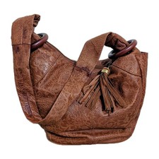 Borsa hobo Slouch Boho in pura