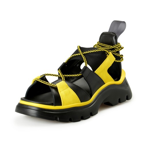 Scarpe sandali pelle scuderia - pelle,