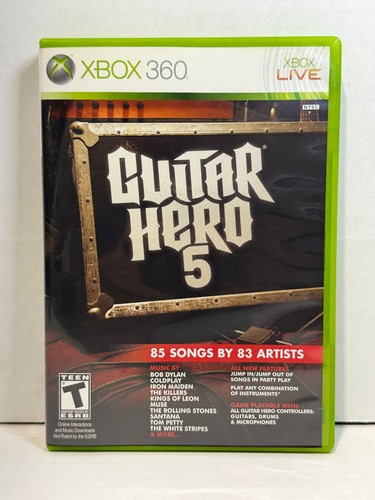 Guitar hero xbox 360 - hero, 5