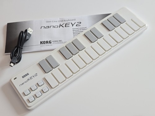 Korg nano key white tastiera - white,