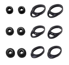 6 paia di auricolari e ganci