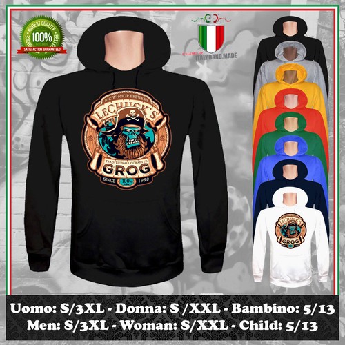 Felpa chuck grog monkey - grog,