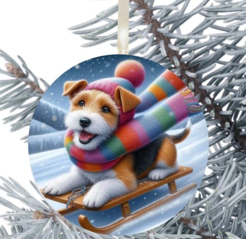 Fox terrier cane appendere - fox,