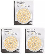 3 x Ikea Ledare Lampadina LED