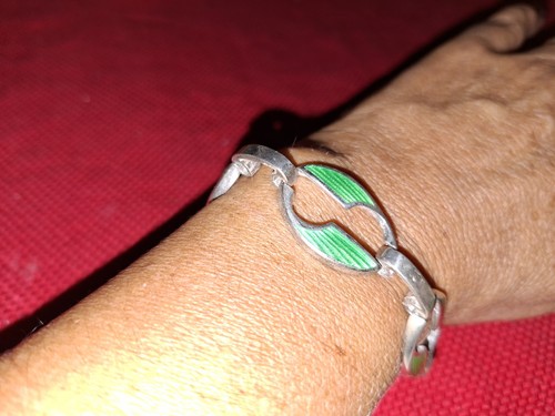 Bracciale argento 925 smalti - bracciale,