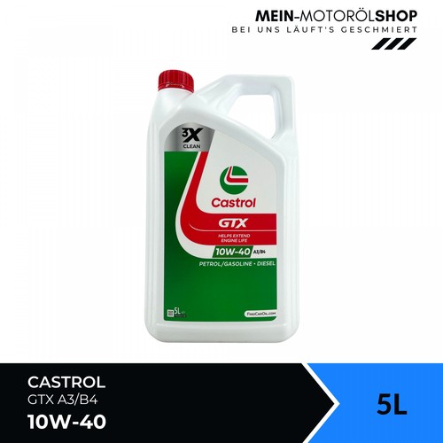 Olio motore castrol gtx 10w - olio,