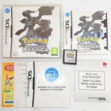 POKEMON BIANCA - NINTENDO DS - ORIGINALE ITA - COMPLETO - CODICE VIP DA GRATTARE