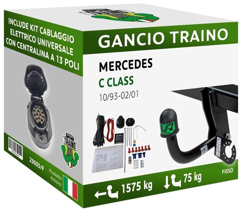 Gancio fisso mercedes class - c,