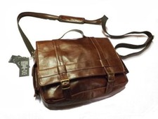 BORSA MESSENGER IN VERA PELLE