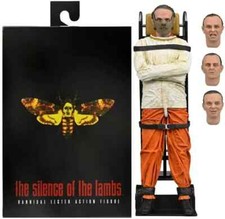 Modellino Neca Silence of the Lambs Hannibal Lecter Masked Ultimate 7" nuovo con scatola