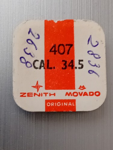 Zenith movado 407 clutch - zenith,